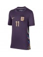 England Phil Foden #11 Replika Borta Kläder Dam EM 2024 Kortärmad